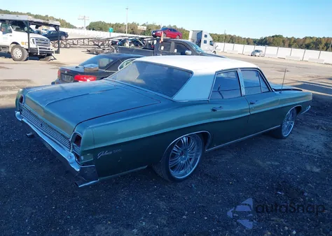 1968 Ford Galaxie z USA, uszkodzony, nr VIN 8N54Z100598